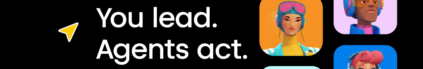 Agentes de IA de monday.com: "You lead. Agents act."